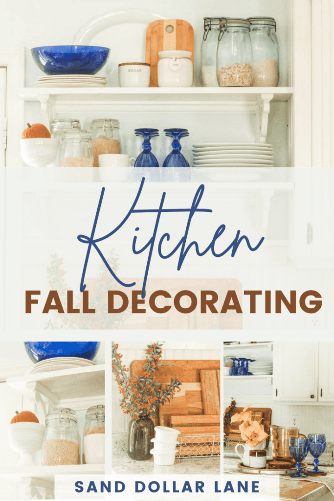 kitchen fall decorating