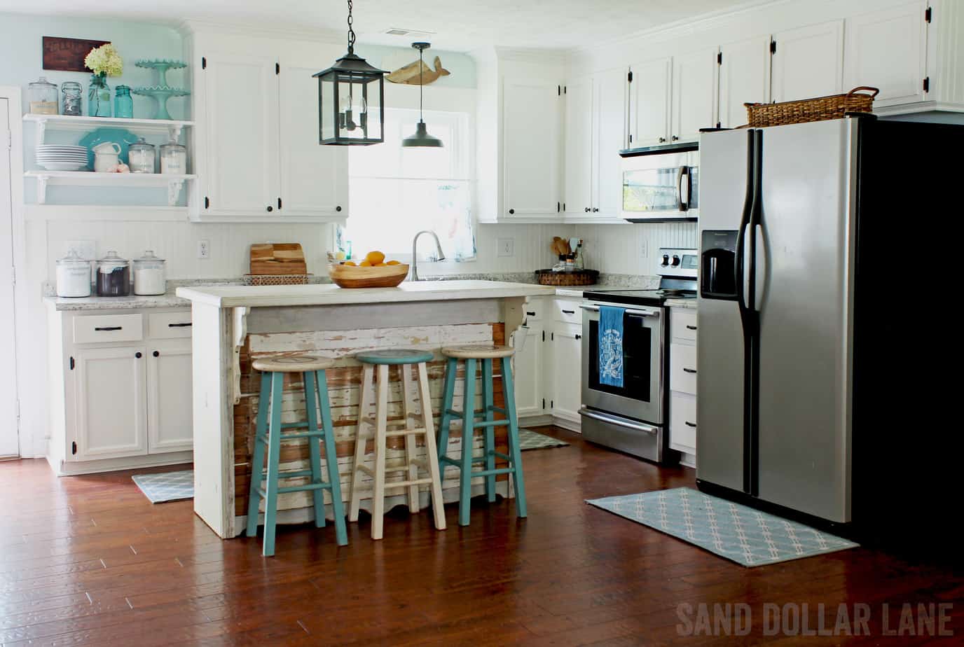 Coastal Farmhouse Style Kitchen Reveal