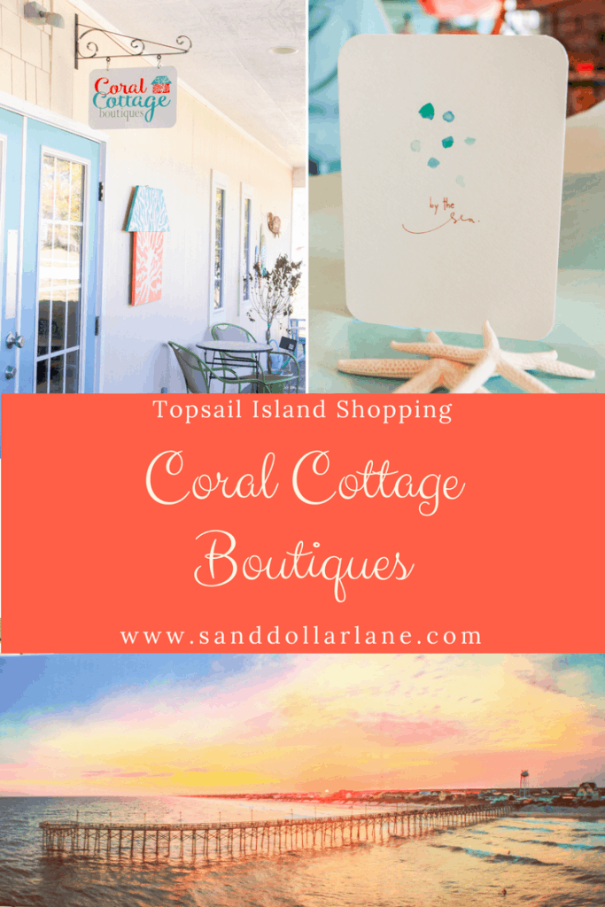 Topsail Island Shopping Coral Cottage