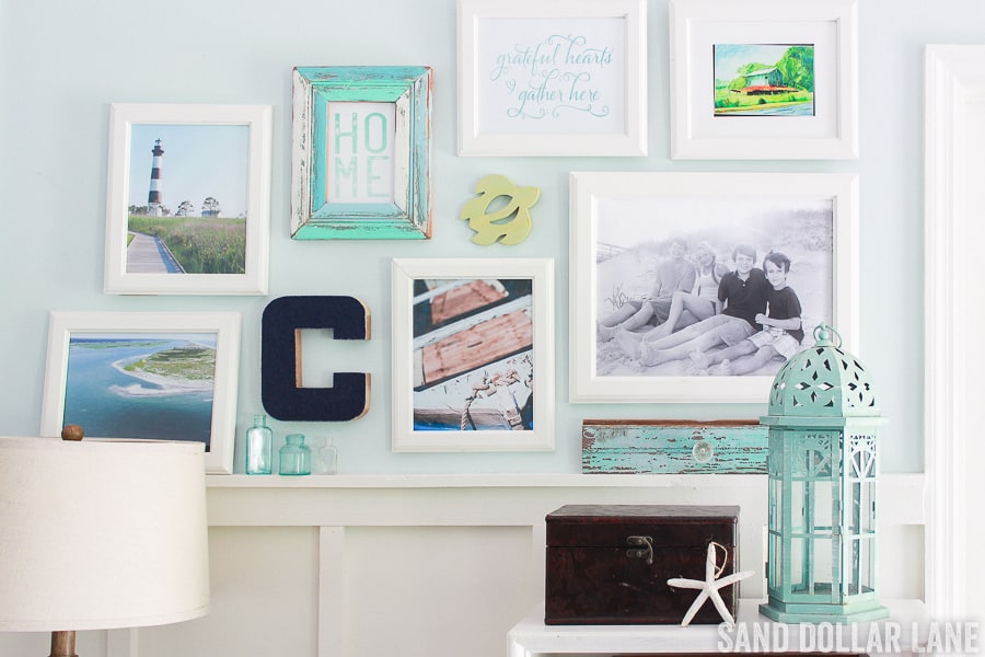 coastal farmhouse decor