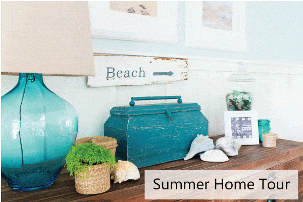 Coastal Farmhouse Summer Home Tour 2017