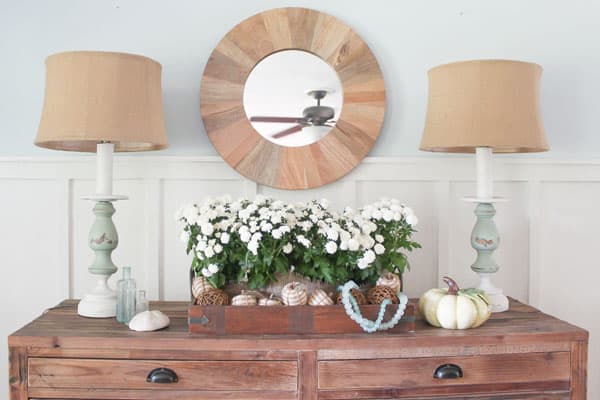 Coastal Farmhouse Fall Home Tour