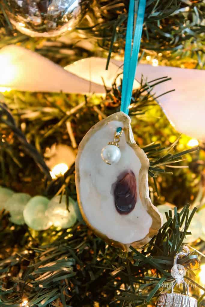 oyster shell ornament