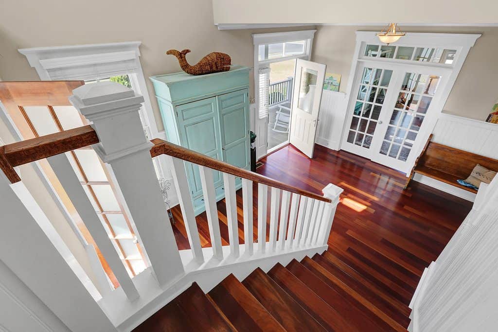 Southern Style Coastal Home entryway
