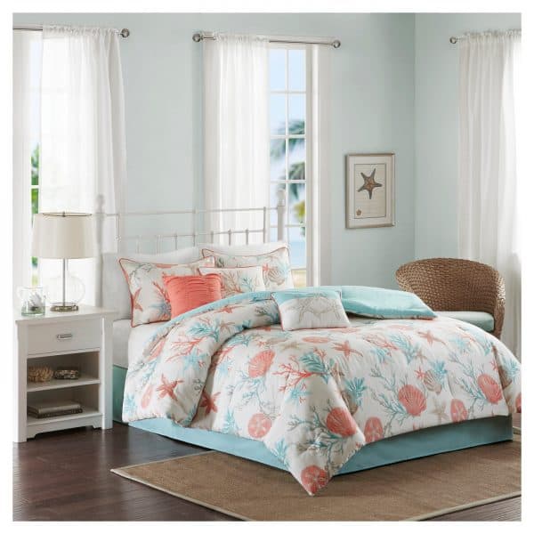 Coastal Bedding Ideas - Ten Beachy Options for Your Bedroom