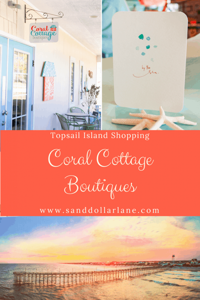 Topsail Island Shopping Coral Cottage