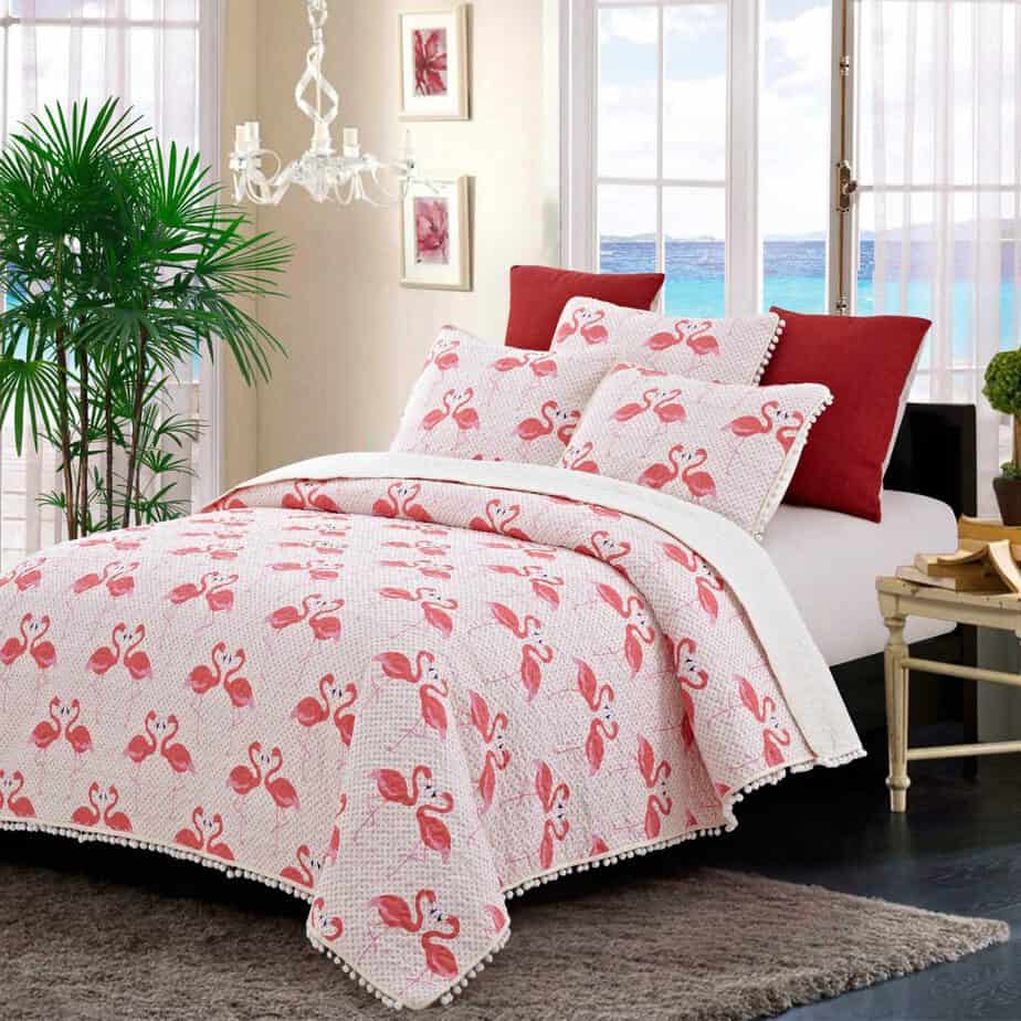 Flamingo bedding