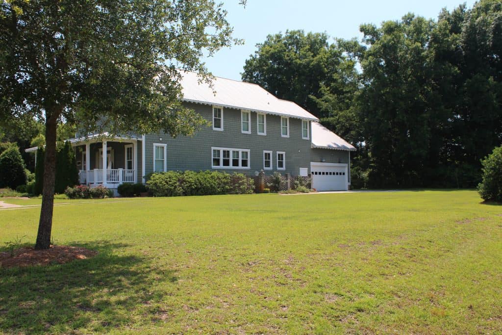 Southern Style Coastal Home large yard