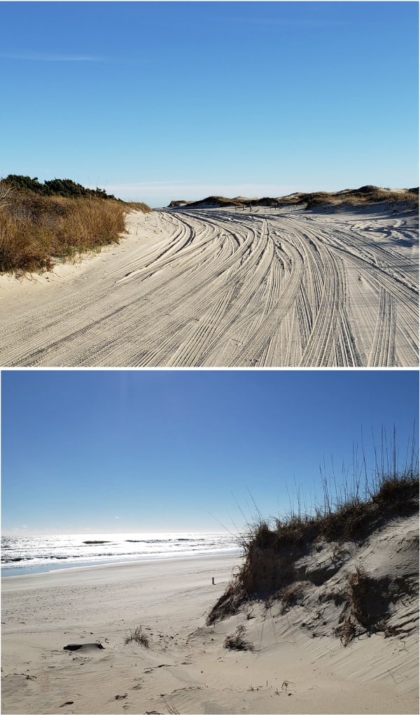 winter vacation in Ocracoke- secluded beaches #beach #ocracoke #coastalexploring #obx