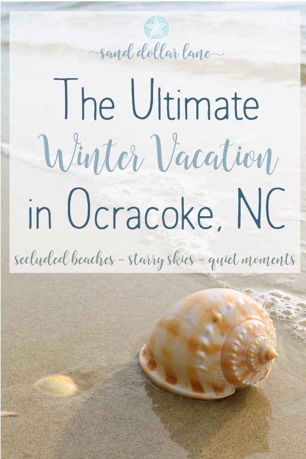 Winter vacation in Ocracoke NC #ocracoke #coastalexploring #obxvacation #obx