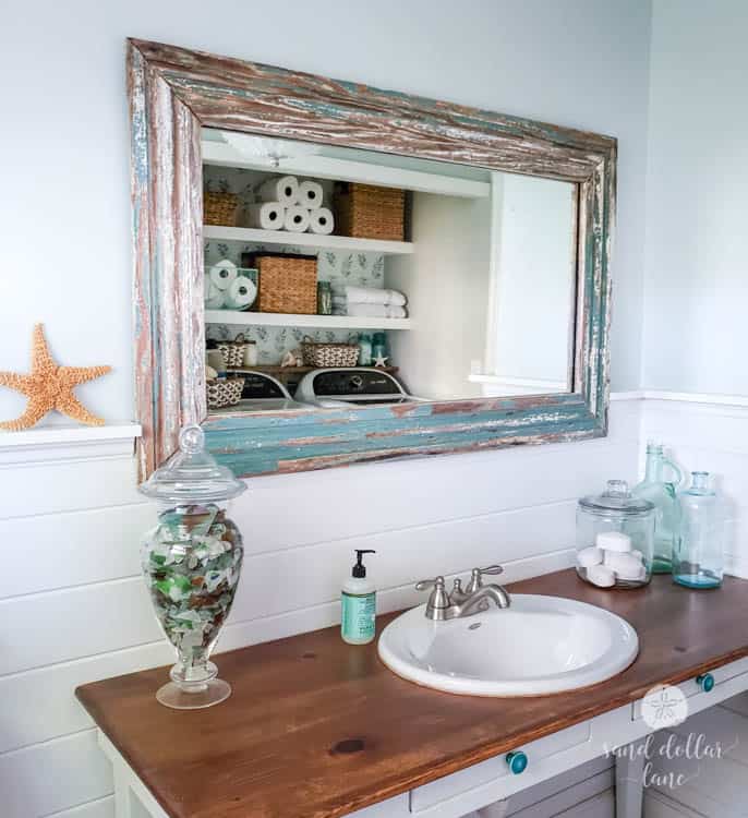 coastal style bathroom