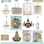 beach house chandeliers