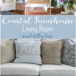 coastal farmhouse living room