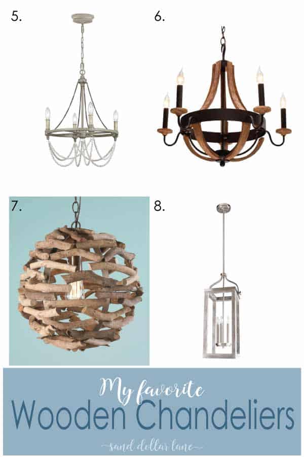 driftwood chandeliers