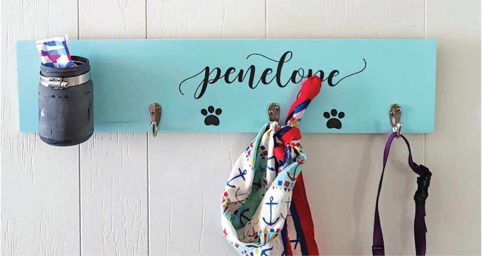 DIY Leash Holder