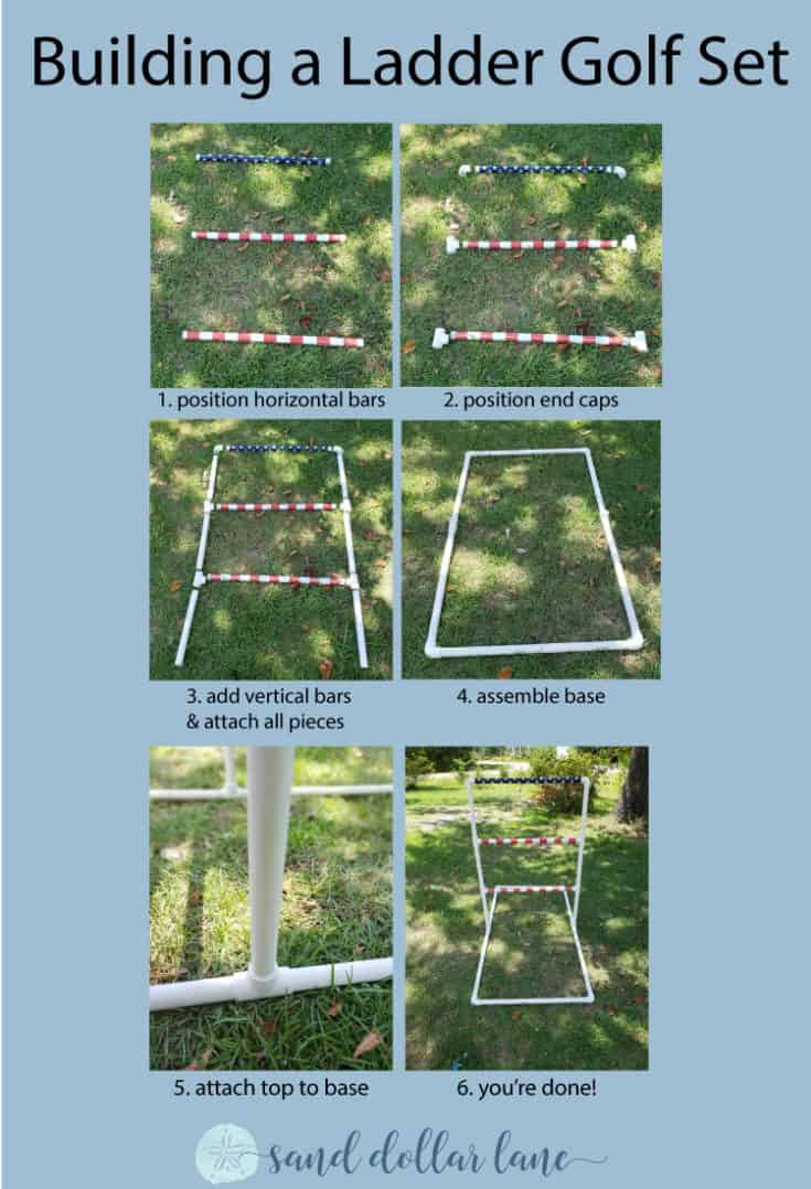 Ladder Golf DIY How to make your own lawn game