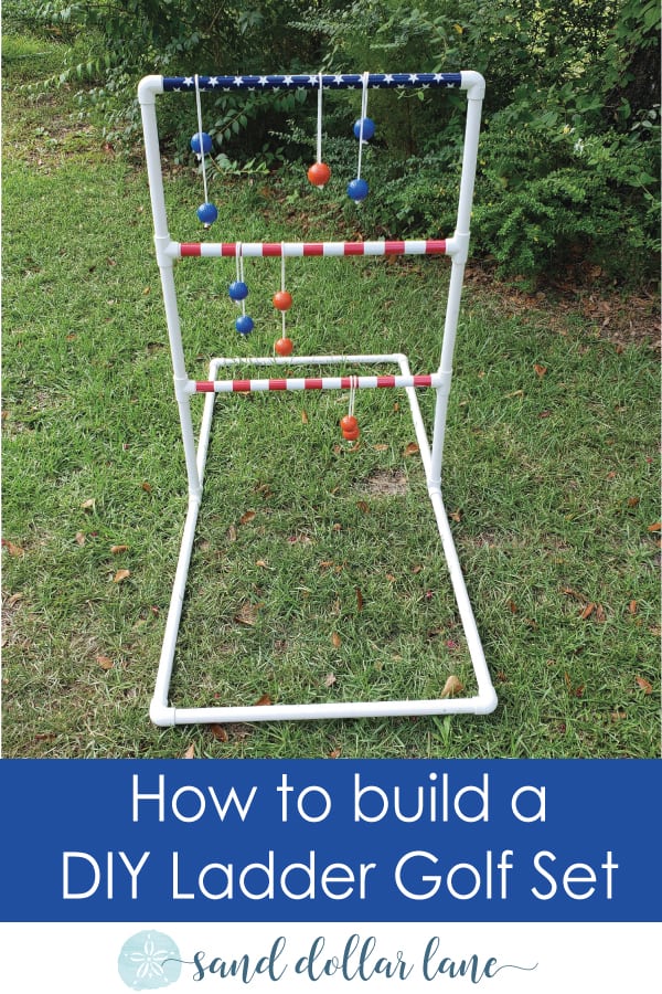 how to build a ladder golf set