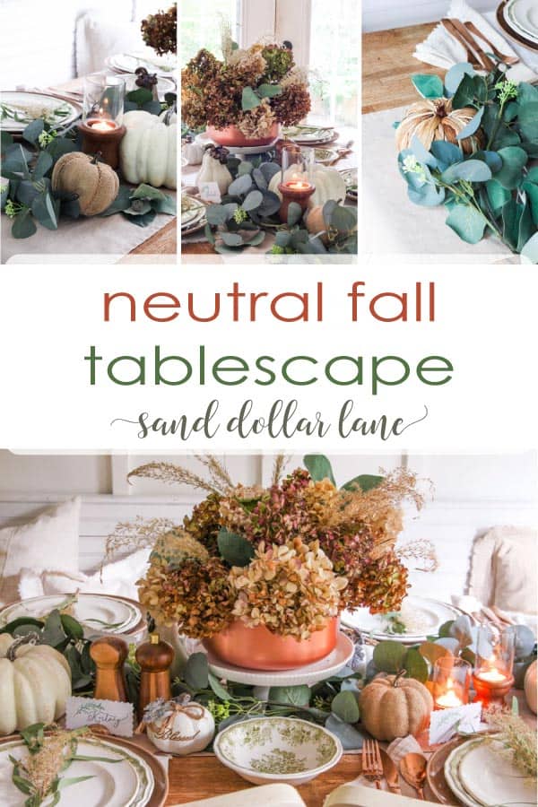 fall tablescape