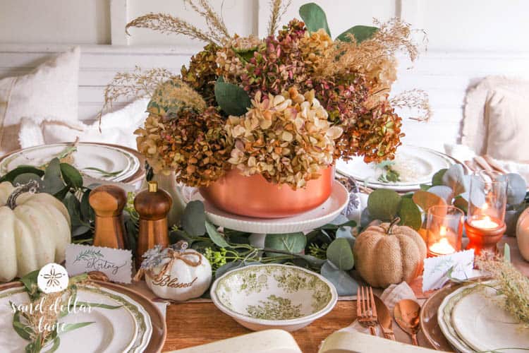 Neutral Fall Tablescape