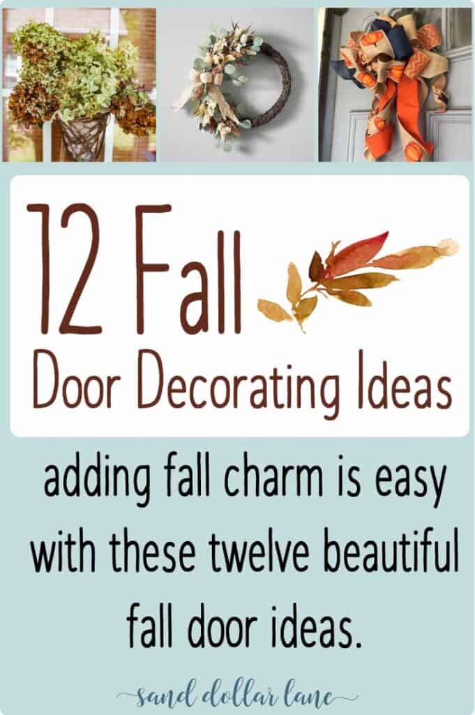 fall door decor