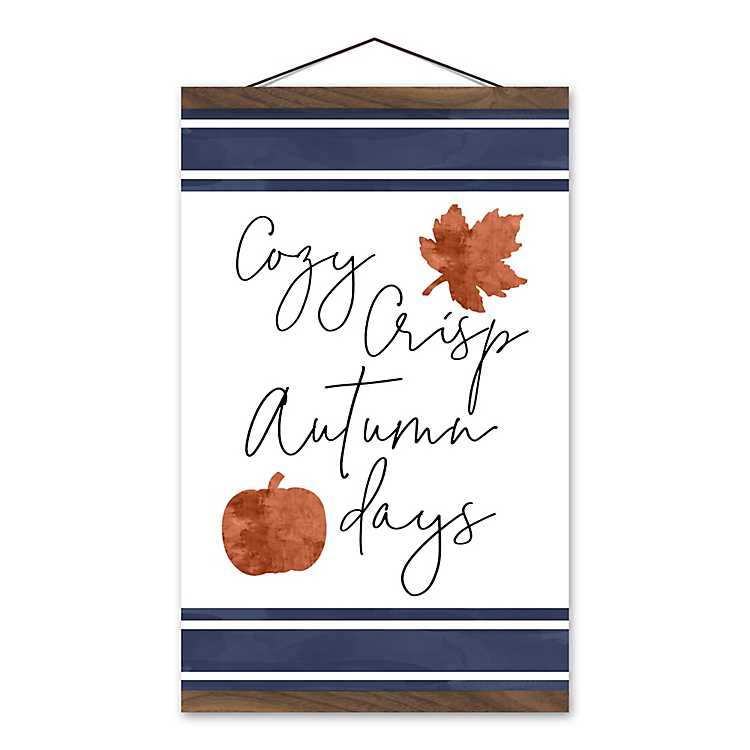 fall door sign