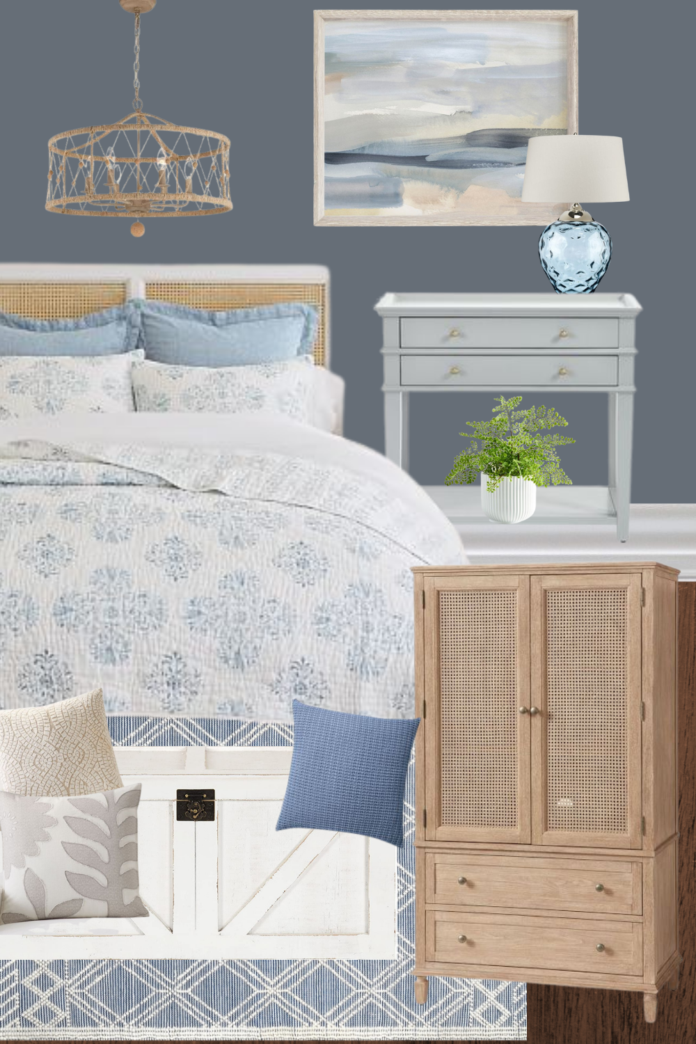 Coastal Bedroom Ideas & Mood Board