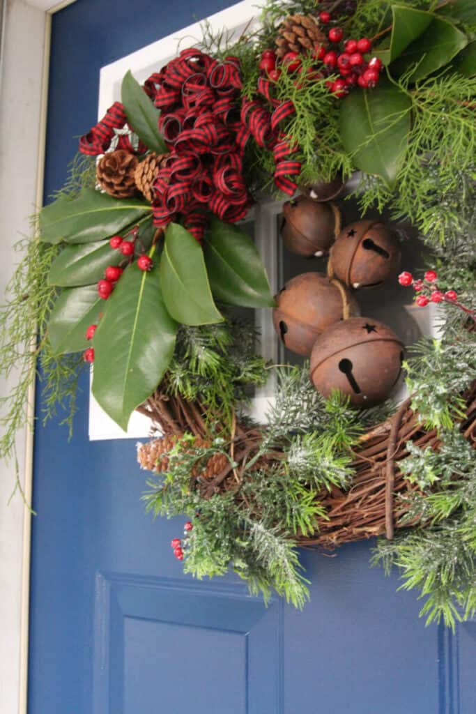 natural Christmas wreath