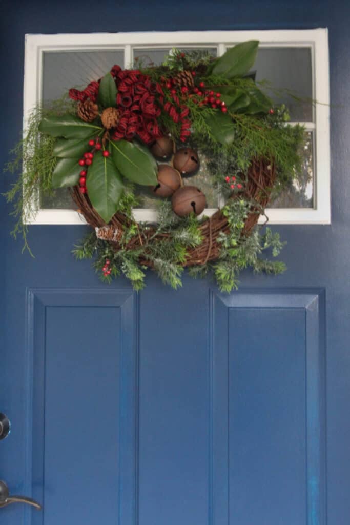 natural Christmas wreath