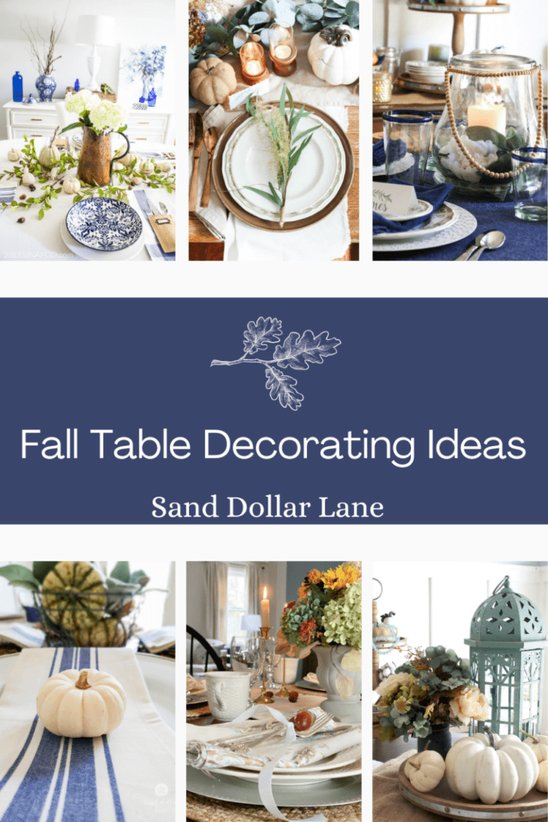 Fall Table Decor