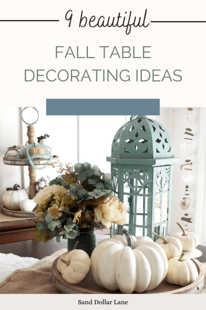 fall table decorating ideas