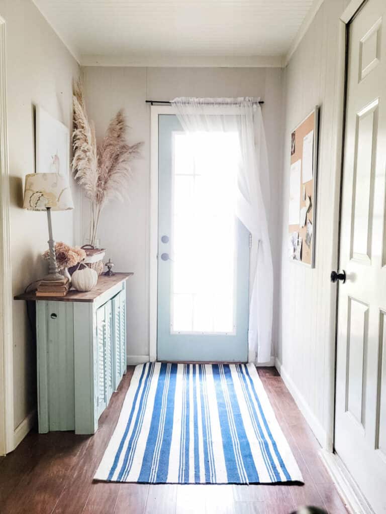 bright mudroom