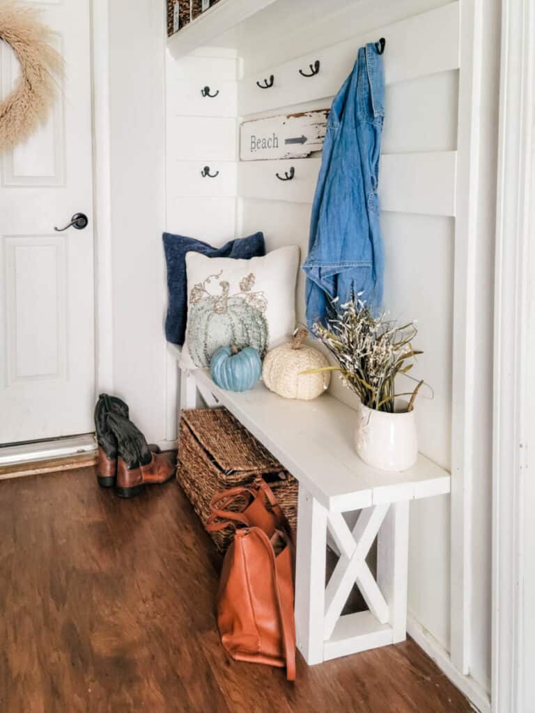 mudroom bench