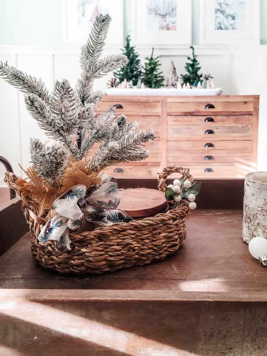 Natural/Outdoorsy/Woodsy Christmas Decor - Organize and Decorate